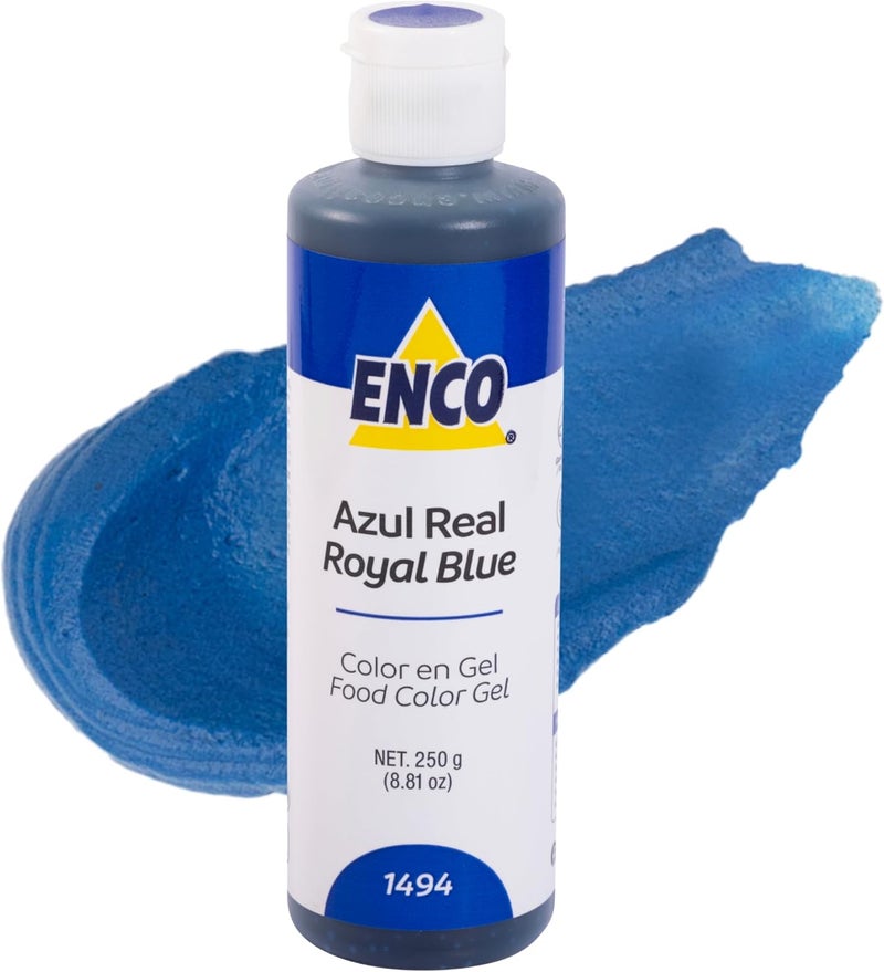 ENCO Royal Blue Gel Food Color 250g - Image 1